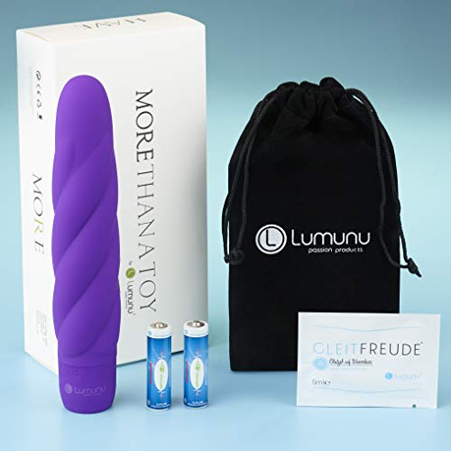 Lumunu Deluxe Silikon Vibrator Twist lila - 4