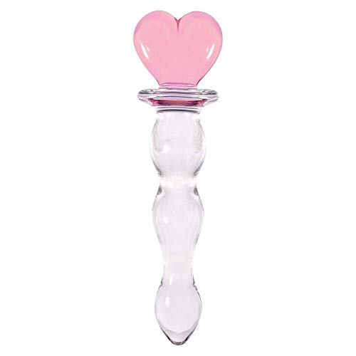 SXOVO Glasdildo für Männer und Frauen Kristall Anus Massager Pleasure Wand