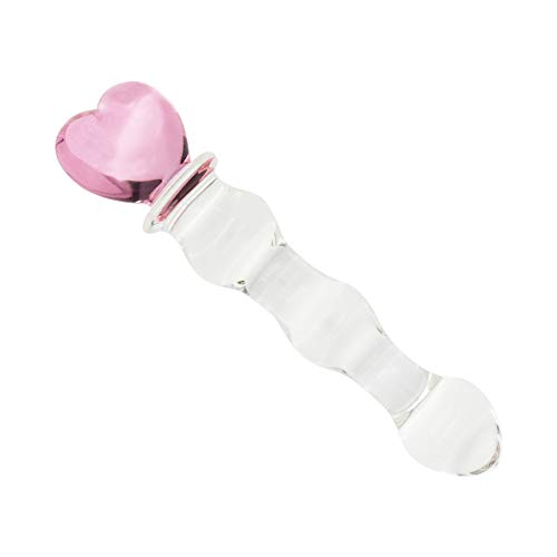 SXOVO Glasdildo für Männer und Frauen Kristall Anus Massager Pleasure Wand - 4