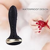 MEROURII Analvibrator Massagegerät mit Heizfunktion, Prostata Vibratoren Prostate Stimulator Analplug Butt Plug mit 10 Vibrationsmodi, 100% Medizinisches Silikon Sexspielzeug für Paar - 6