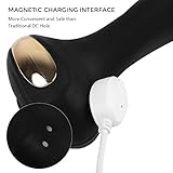 MEROURII Analvibrator Massagegerät mit Heizfunktion, Prostata Vibratoren Prostate Stimulator Analplug Butt Plug mit 10 Vibrationsmodi, 100% Medizinisches Silikon Sexspielzeug für Paar - 9