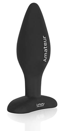 Deluxe Silikon Butt Plug Set (Ø 28 mm, Ø 40 mm & Ø 45 mm), Analplugs mit Standfuss - 3