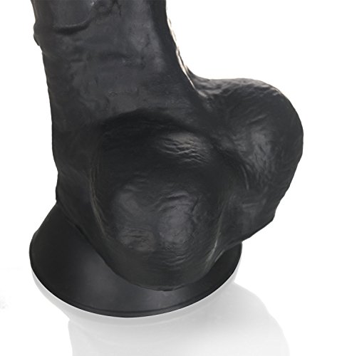 Deluxe Silikon Real Dong Dildo (500 Gramm) big player, extra starker Saugnapf - 4