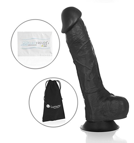 Deluxe Silikon Real Dong Dildo (500 Gramm) big player, extra starker Saugnapf - 9