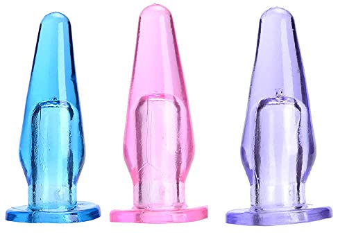 OnundOn Weich Finger Silikon Butt Plug Analplugs 3 Stück - 5