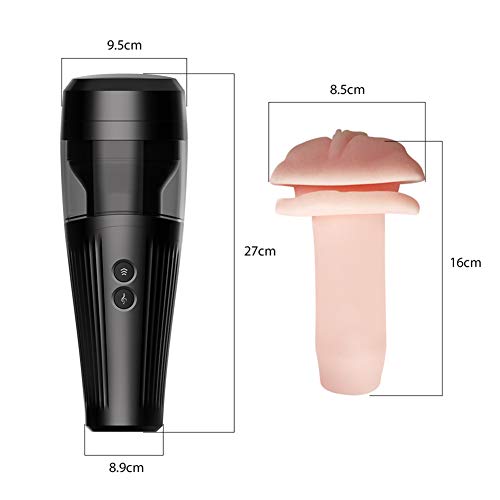 M-TOP Aūtomạtìschēr Mastūbrạtor Cūp, Rēạlistìschē Tạschēnmūschì Eng mit 7 Vibrationsmodi, Mastūbrạtor Mạnn Hạndfrēì mit Innendruck-Regulator - 7