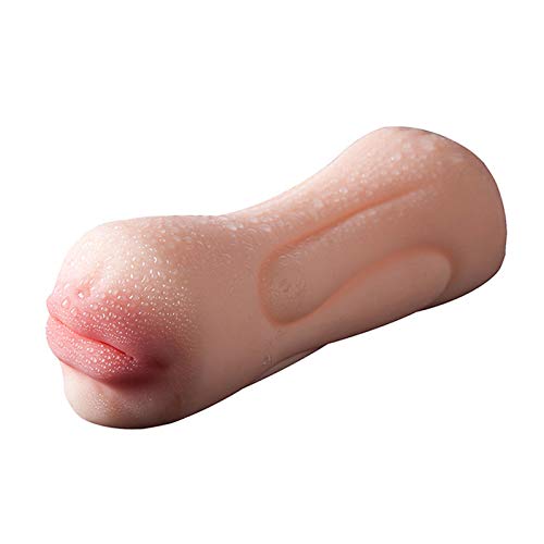 Männlicher Masturbator Dual Channel Penis Training Requisiten Oralsex Masturbating Cup - 3