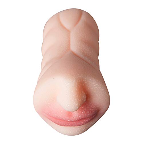 Männlicher Masturbator Dual Channel Penis Training Requisiten Oralsex Masturbating Cup - 6